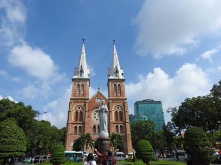 Notre Dame Cathedral in Saigon Notre Dame Cathedral in Saigon