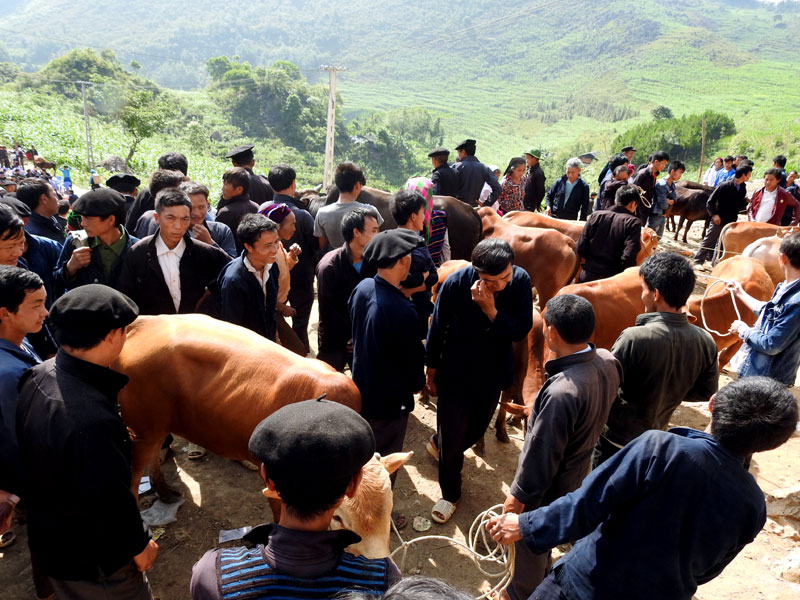 marché Lung Khau Phin, Ha Giang marché Lung Khau Phin, Ha Giang