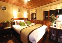 Indochina Sails Cruises Junk Halong Bay, Vietnam Indochina Sails Cabin Halong Bay Vietnam