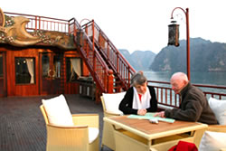 Lovely time on Jasmine Cruise Halong Bay, Vietnam