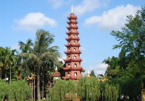 Pagode Tran Quoc à Hanoi Pagode Tran Quoc à Hanoi